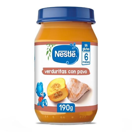 TARRITO VERDURITAS CON PAVO NESTLE FRASCO 190 GR