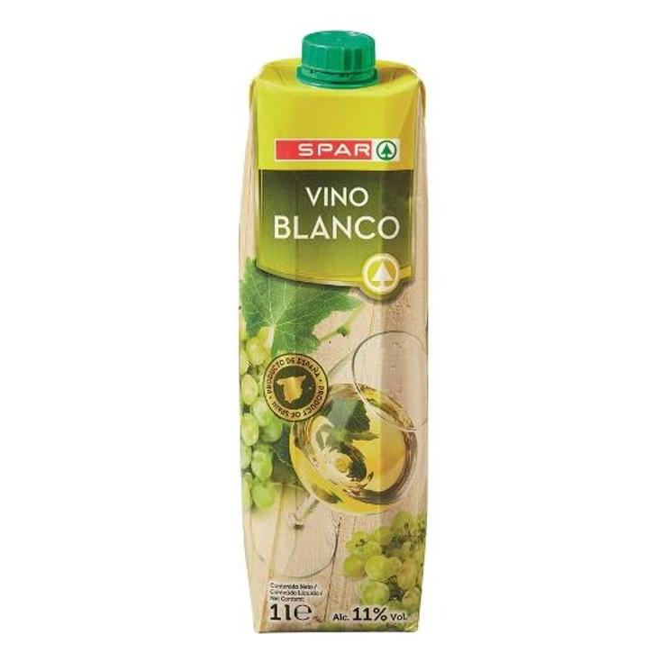 VINO BLANCO 11º SPAR BRIK 1 LT