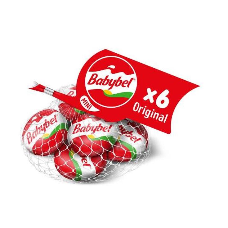 QUESO MINI ORIGINAL X6 BABYBEL BOLSA 120 GR