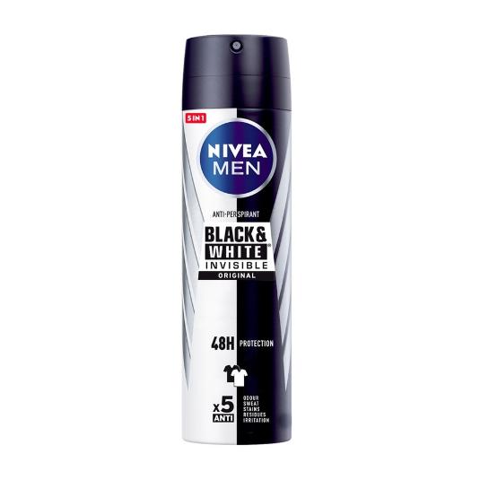 DESODORANTE INVISIBLE B W MEN P NIVEA SPRAY 200 ML