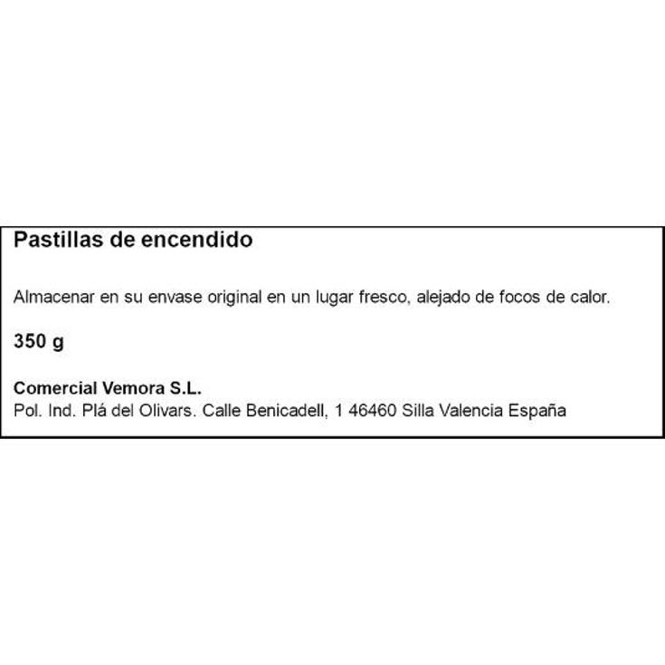 PASTILLAS ENCENDIDO 32U. LA BRASA CAJA 280 GR