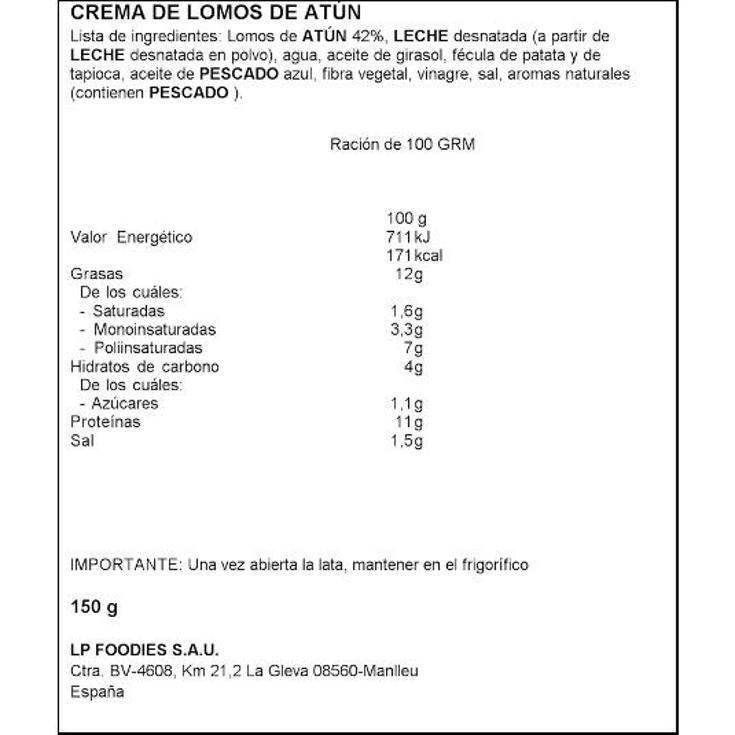 PATE ATUN ACEITE 2X75G LA PIARA PACK 150 GR