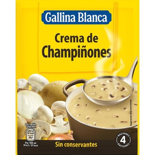 SOPA CREMA CHAMPIÑON G.BLANCA SOBRE 70 GR