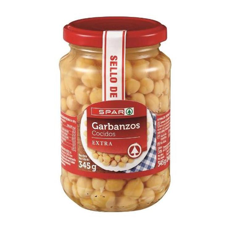 GARBANZO COCIDO SPAR FRASCO 240 GR