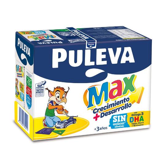 LECHE MAX (ENERG.Y CRECIMI.) PULEVA BRIK 1 LT