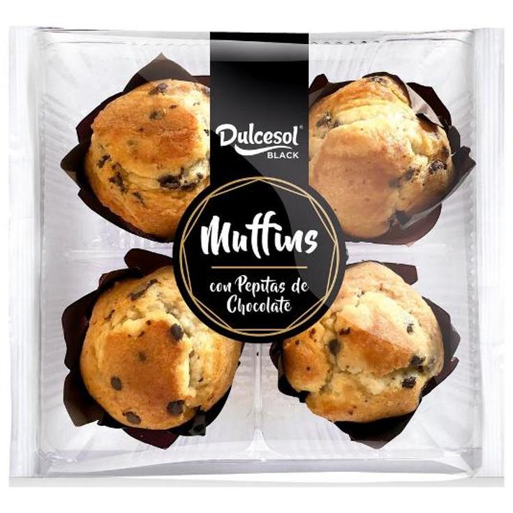 MUFFINS 4 UDS DULCESOL PQTE 300 GR