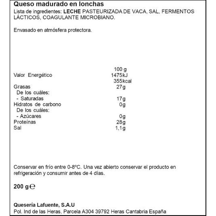 QUESO LONCHAS EMMENTAL NATURAL SPAR BLIST 200 GR