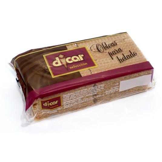 OBLEAS PARA BARRA HELADO DICAR PQTE 35 GR