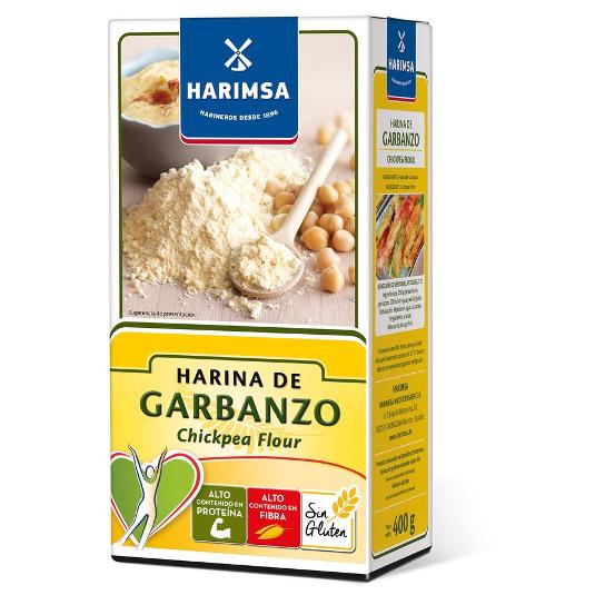 HARINA GARBANZOS S/GLUTEN HARIMSA PQTE 400 GR