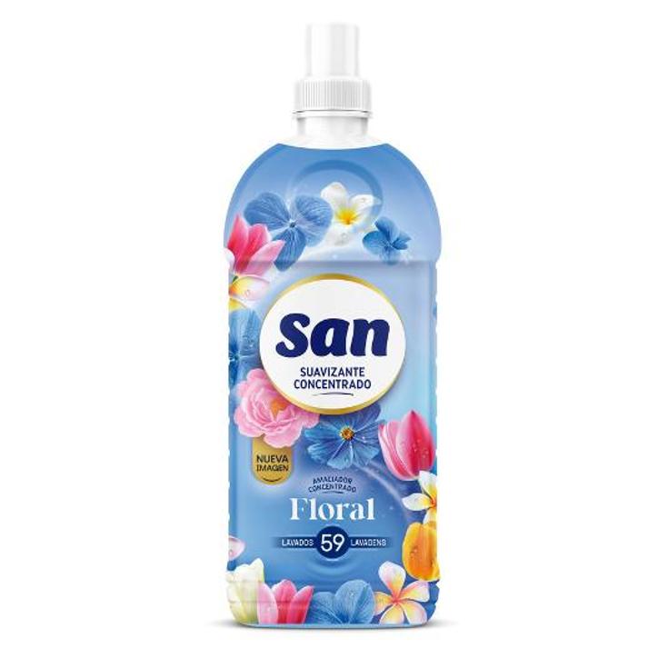 SUAVIZANTE CONC.AZUL FLORAL 59D SAN BTLLA 59 LA