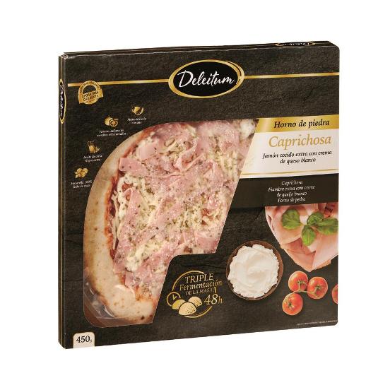 PIZZA FRESCA CAPRICHOSA DELEITUM UNIDAD 450 GR