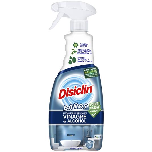 LIMPIADOR BAÑO VINAGRE ALCOHOL DISICLIN PISTOL 720 ML
