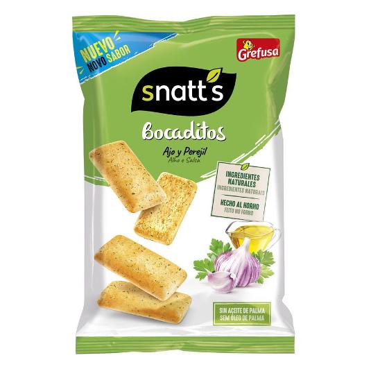 BOCADITOS AJO PEREJIL SNATTS BOLSA 110 GR