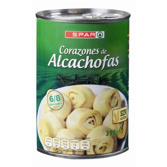 ALCACHOFAS NAT.6/8 MEDITERRANEO BOTE 240 GR