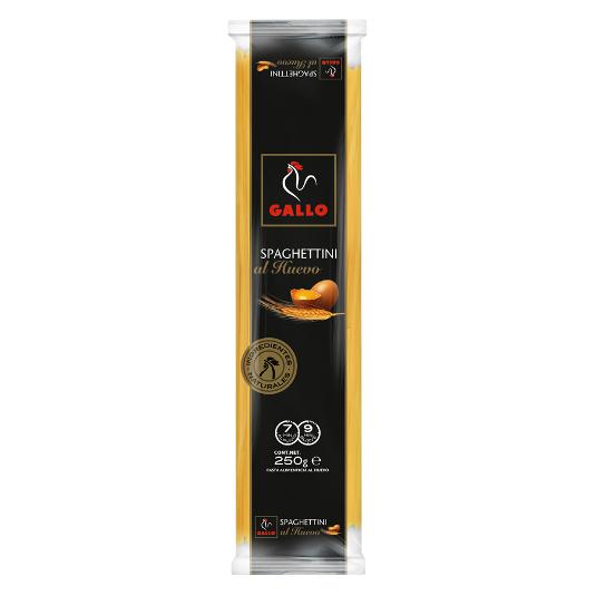 SPAGHETTI AL HUEVO GALLO PQTE 250 GR