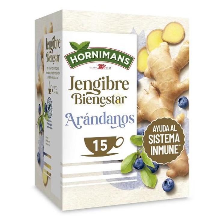 INFUSION JENGIBRE/ARANDANOS 15S HORNIMANS CAJA 15 UD