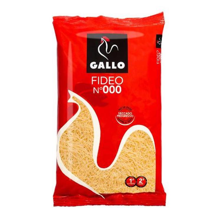 FIDEO FINO 000 GALLO PQTE 250 GR