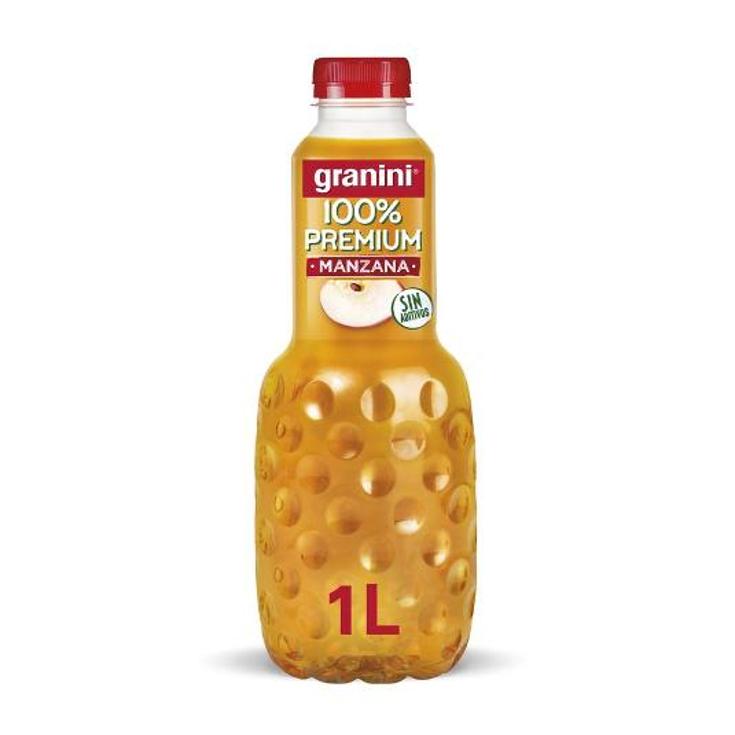 ZUMO MANZANA 100% FRUTA GRANINI PET 1 LT