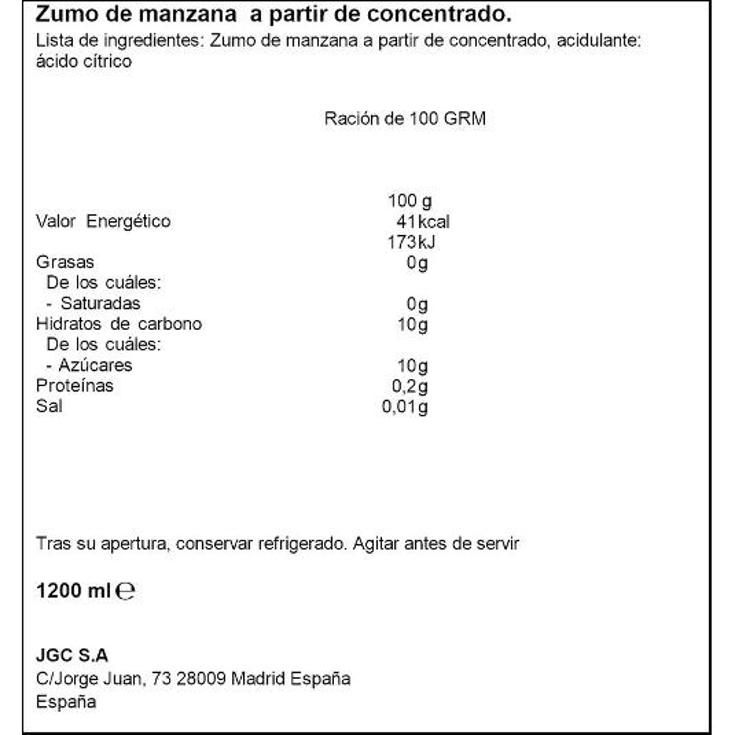 ZUMO MINI MANZANA 6X200ML. DON SIMON PACK 1200 ML