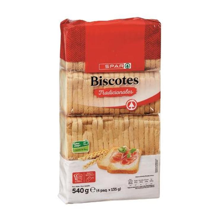 BISCOTE CLASICO SPAR PQTE 540 GR