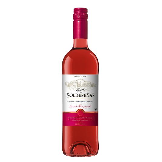 VINO ROSADO 11º TIERRA CASTILLA CAST.SOLDEP. BTLLA 75 CL