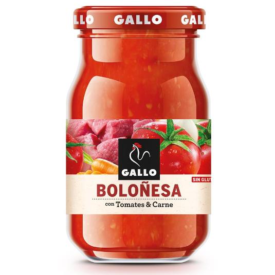 SALSA BOLOÑESA GALLO FRASCO 230 GR