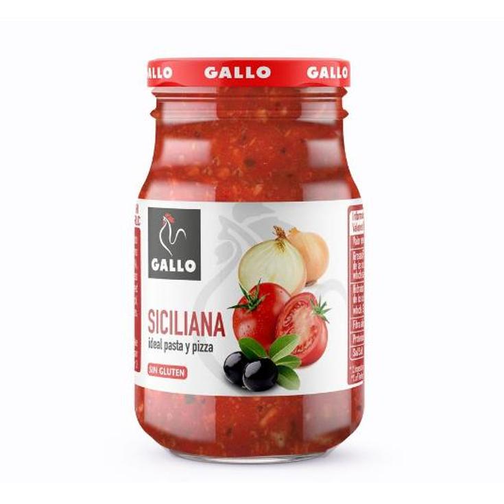 SALSA SICILIANA GALLO FRASCO 230 GR