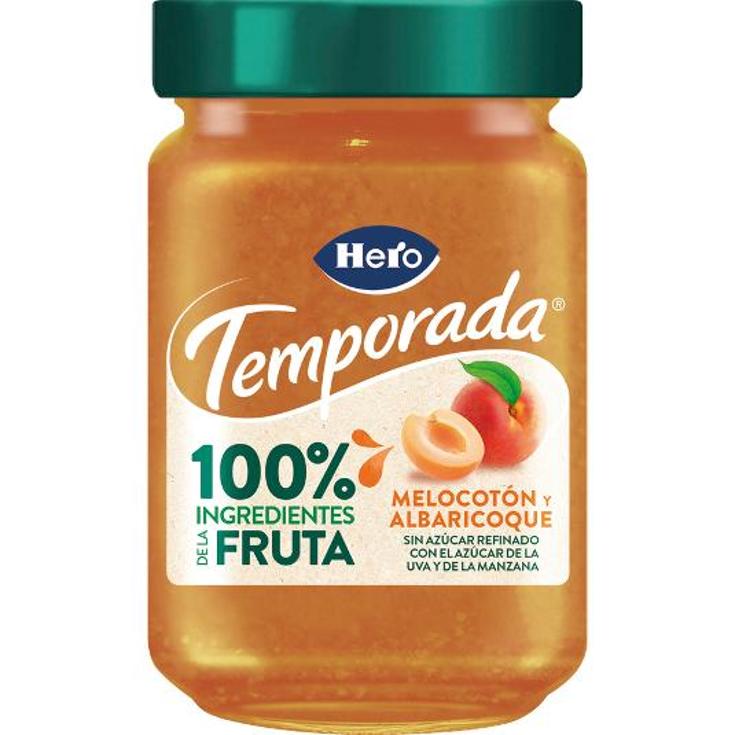 MERMELADA 100% FRUTA MELOC.ALB. HERO FRASCO 280 GR