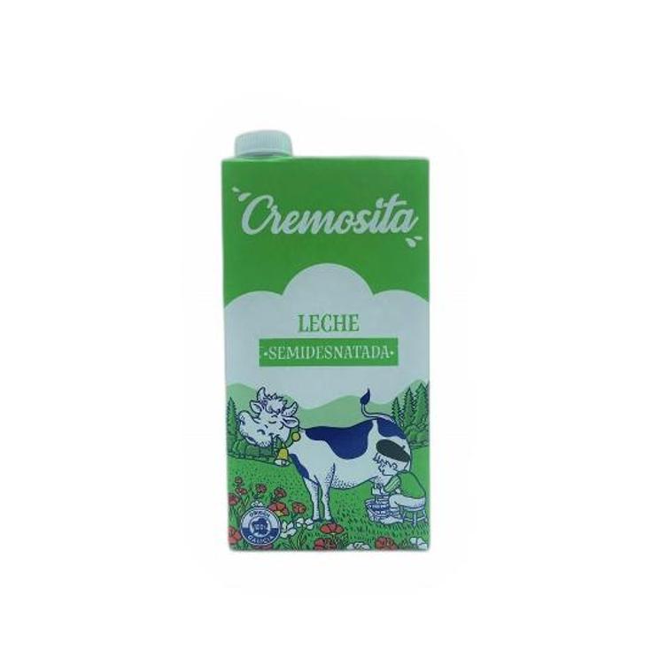 LECHE SEMIDESNATADA CREMOSITA BRIK 1 LT