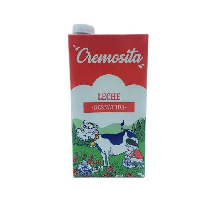 LECHE DESNATADA CREMOSITA BRIK 1 LT
