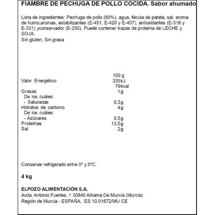 PECHUGA POLLO CLASSIC EL POZO 4