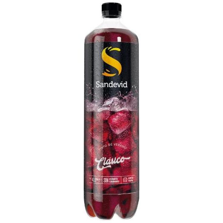 TINTO DE VERANO 4,2º SANDEVID PET 1500 ML