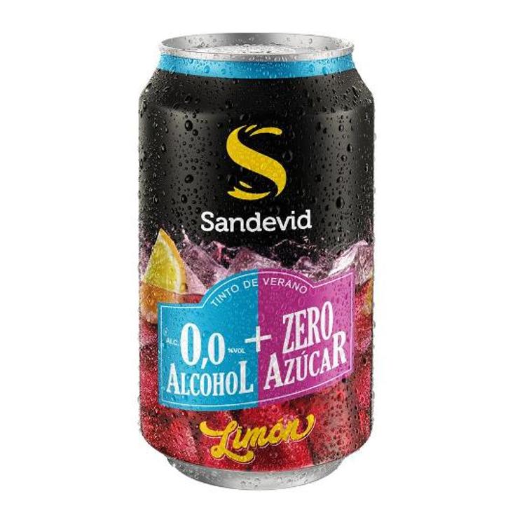 TINTO DE VERANO LIMON 0,0 SANDEVID LATA 33 CL