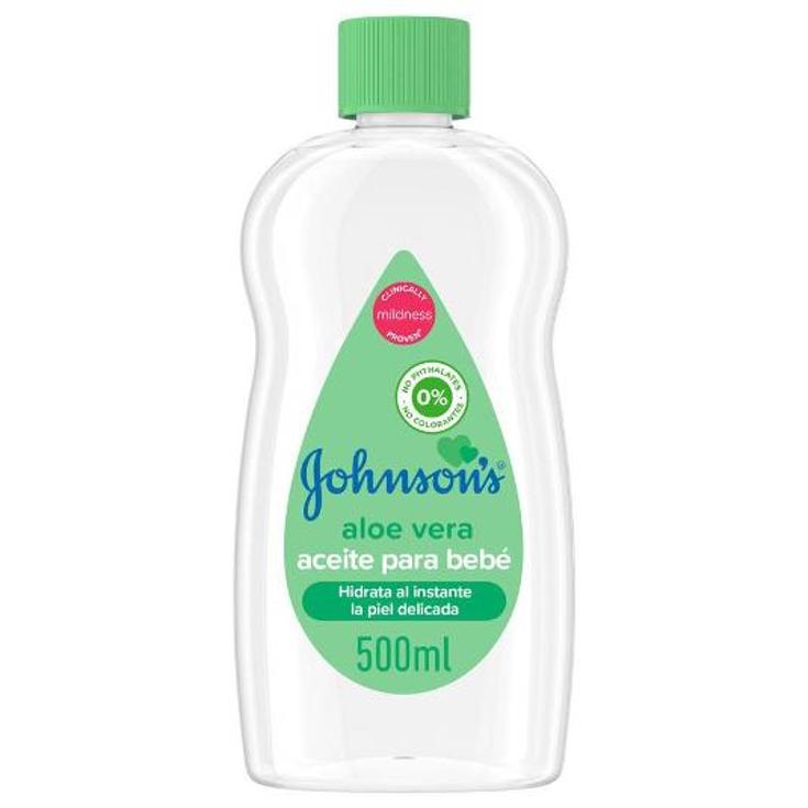 ACEITE BABY ALOE VERA. JOHNSON BTLLA 500 ML