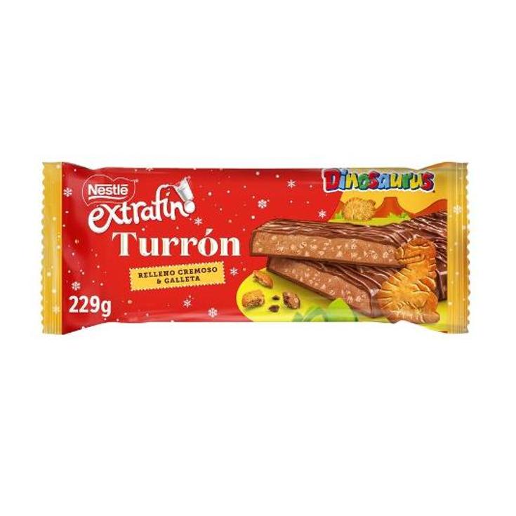 TURRON CHOC.EXTRAF.DINOSAURUS NESTLE PTLLA 229 GR