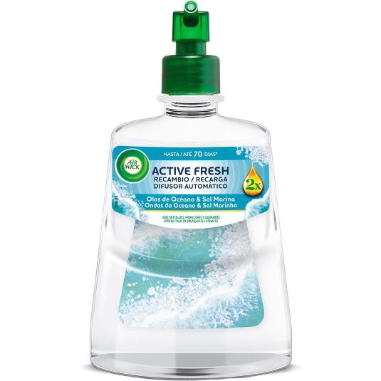 AMB.AUT.RECAM.ACTIVE BRISA AIR WICK BLIST 228 ML