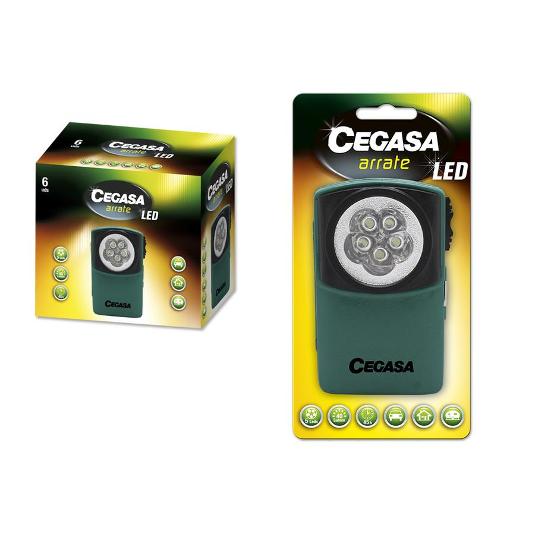 LINTERNA 5 LED ARRATE CEGASA BLIST 1 UD