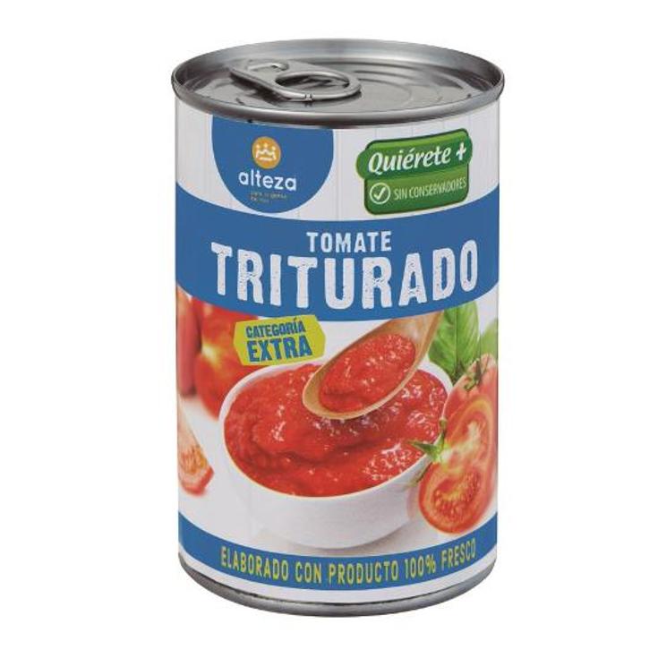 TOMATE NATURAL TRITURADO SPAR BOTE 400 GR