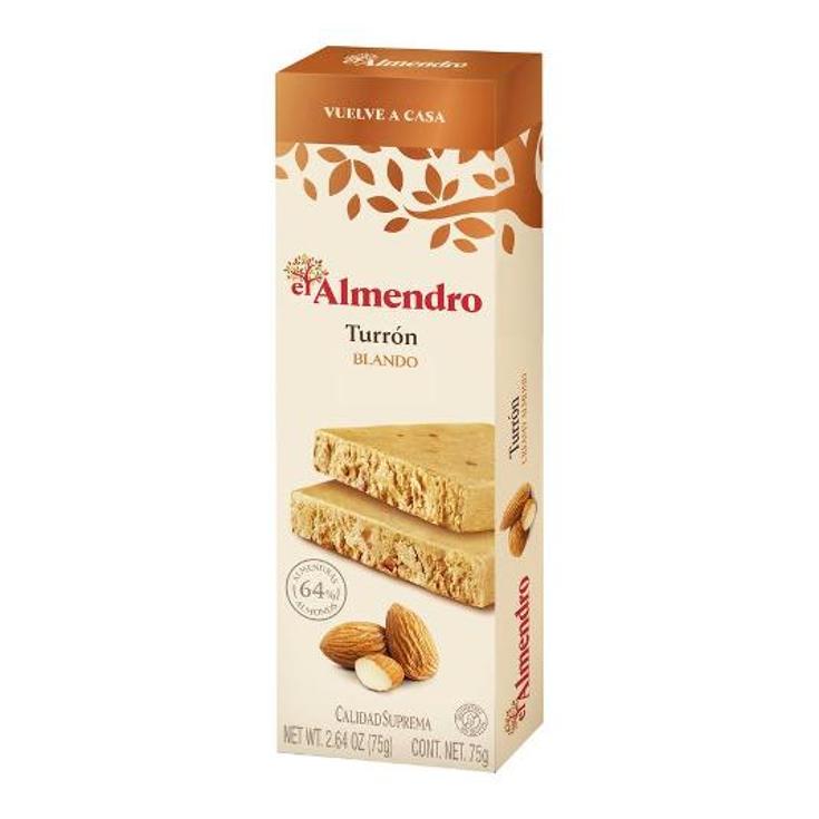 TURRON BLANDO EL ALMENDRO PTLLA 75 GR