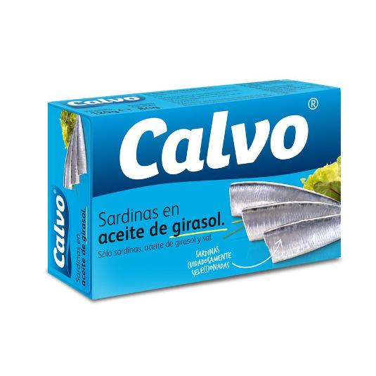 SARDINAS ACEITE F/A. CALVO LATA 84 GR