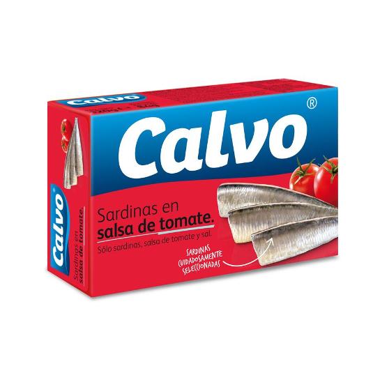 SARDINAS TOMATE F/A. CALVO LATA 84 GR