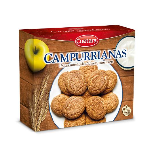 GALLETAS CASERAS CAMPURRIANAS CUETARA CAJA 466 GR