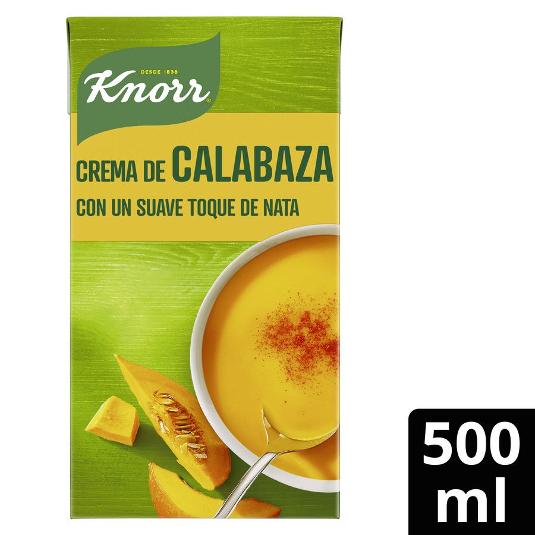 CREMA CALABAZA KNORR BRIK 500 ML