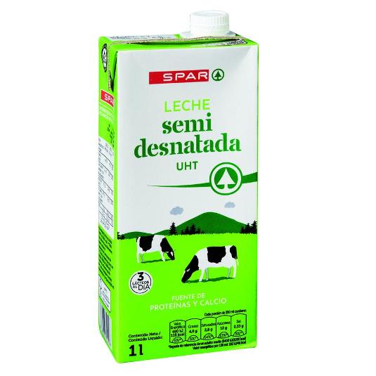 Leche Pascual semidesnatada brik 1 litro paquete 6 uds - Comercial Garcia  Gonzalez