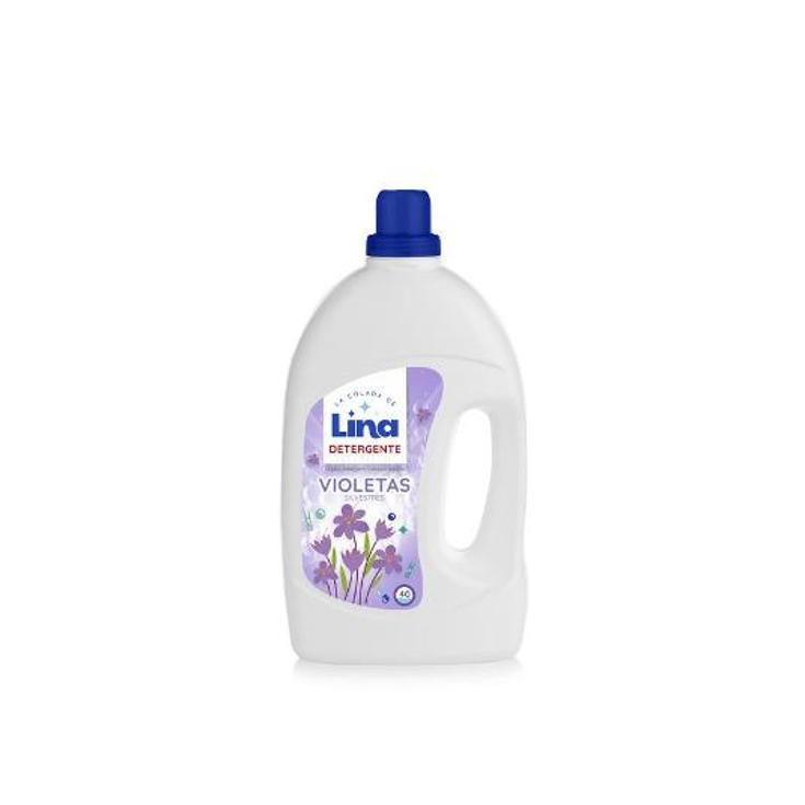 DETERG.LIQUIDO VIOLETA LINA BTLLA 40 LA