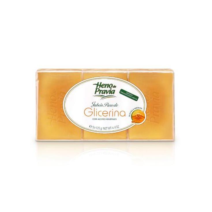 JABON GLICERINA PACK 2X125GR. HENO PRAVIA PACK 250 GR