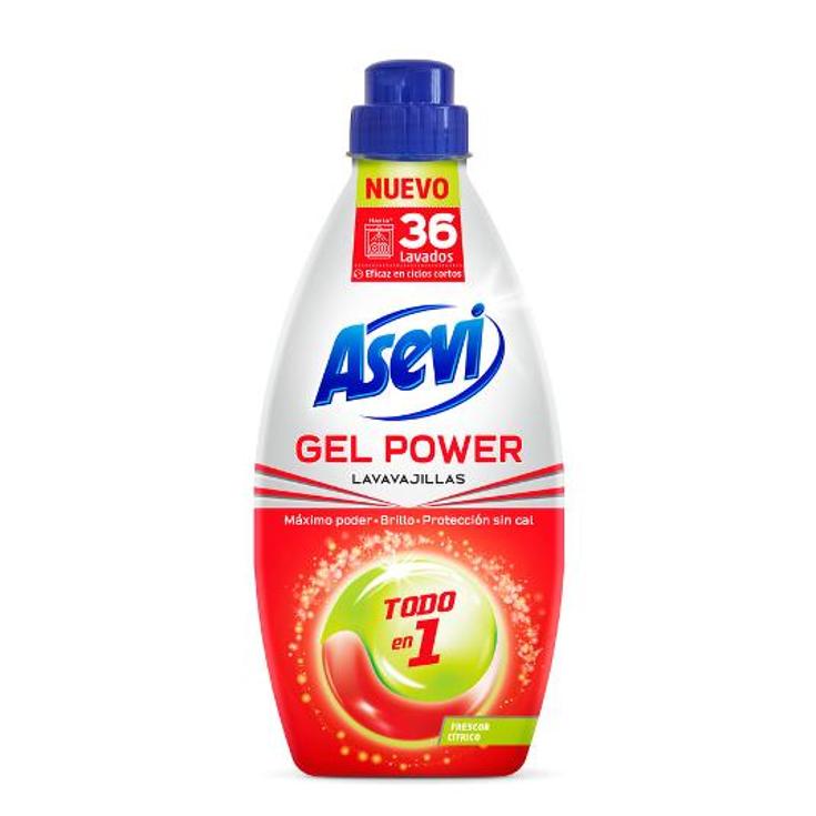 DETERG.LAVAV.GEL TODO EN 1 ASEVI BTLLA 36 LA