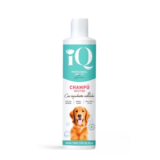 CHAMPU NEUTRO MASCOTAS IQ BTLLA 300 ML