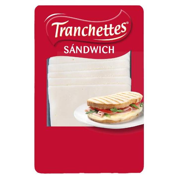 QUESO FUNDIDO SANDWICH TRANCHETES PQTE 160 GR