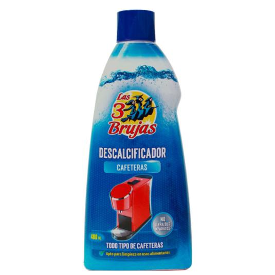 DESCALCIFICADOR CAFETERAS LAS 3 BRUJAS BTLLA 480 ML